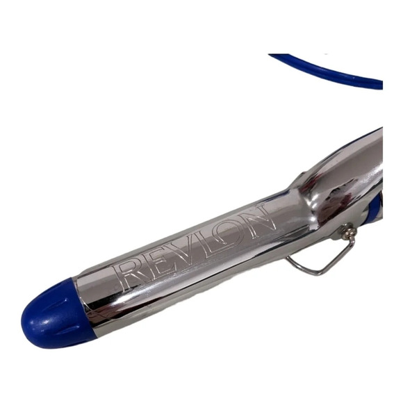 Revelon Hair Curling Iron Silver/Blue Function High/Low Setting - Picture 7 of 8